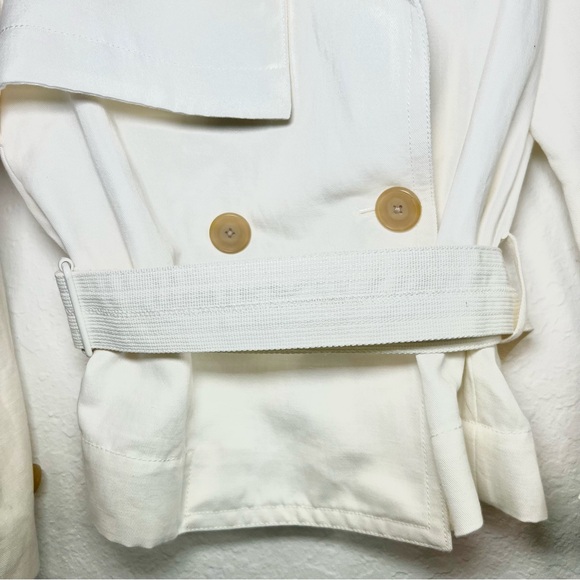 Vince Linen Blend Cropped Belted Jacket – Size XS – $495 Retail - Picture 8 of 12